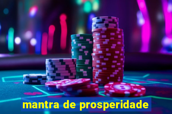 mantra de prosperidade